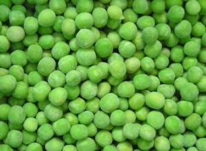 Frozen green peas