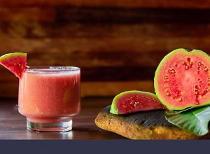 Frozen pink guava pulp